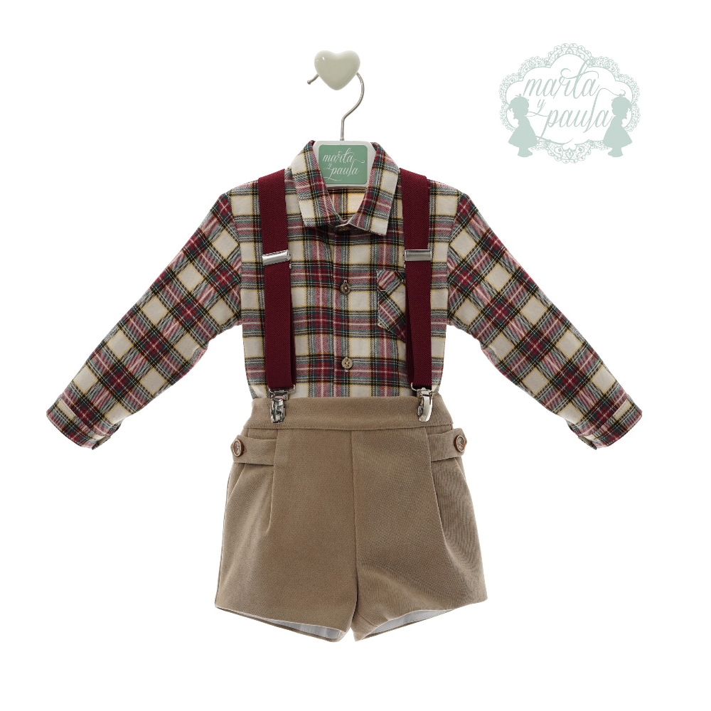 Conjunto bebé menino "Greta" - Marta y Paula