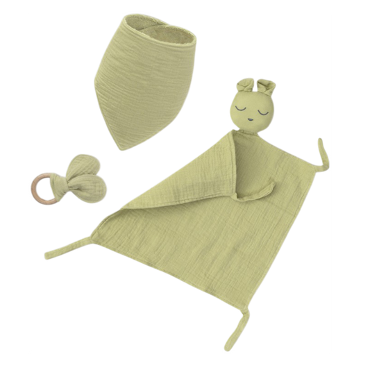 Conjunto Babete + Mordedor + Doudou