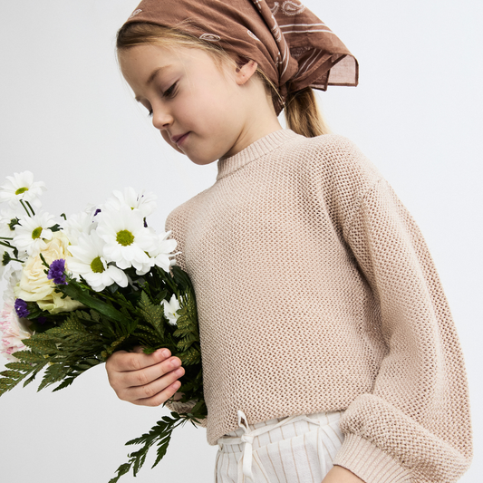 Camisola de malha bege - EMC