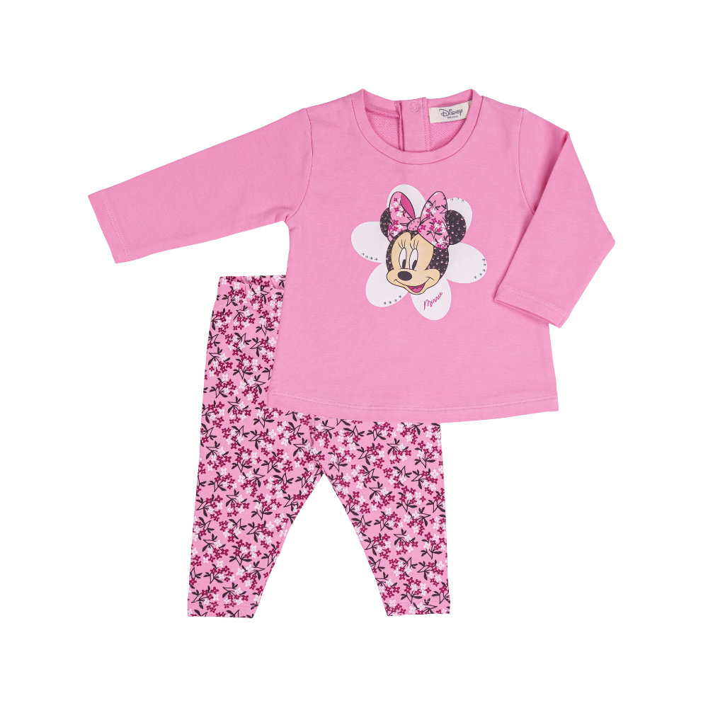 Conjunto Criança Disney Minnie Rosa - EMC