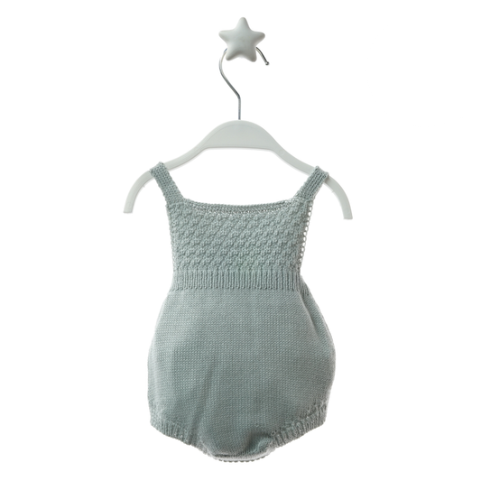 Fofo Bebé em Malha com Alças e Botões - Micolino