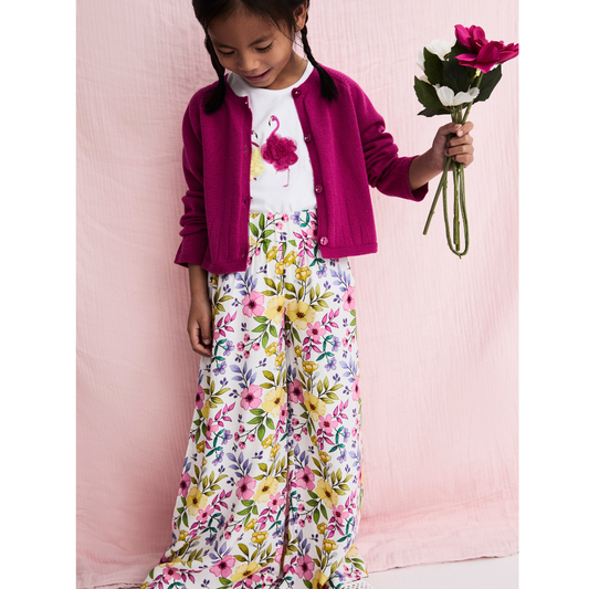 Calças Florais para Menina- EMC