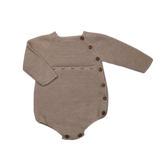 Fofo de Malha de Manga Comprida com Botões Laterais – Sigar