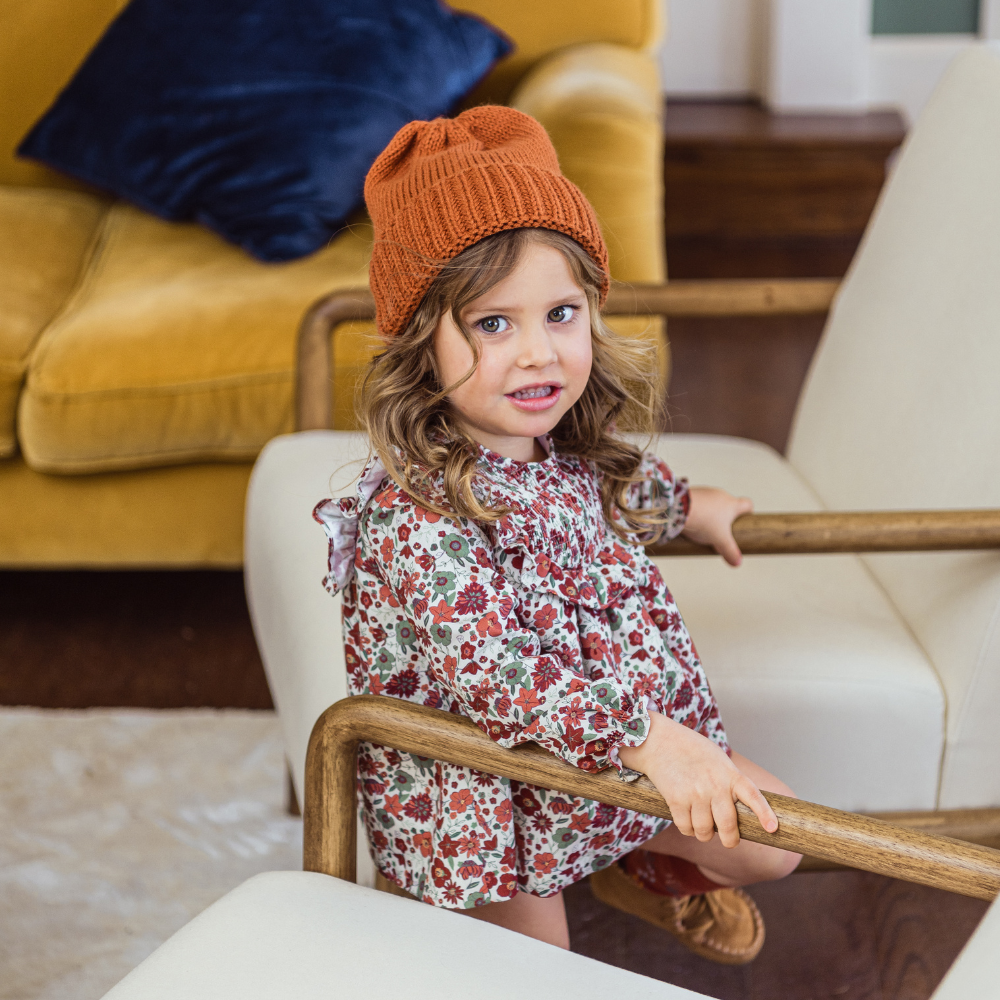 Conjunto vestido com tapa fraldas "Cretona" - Yoedu