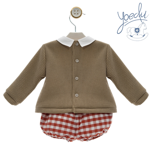 Conjunto bebé menino "Cretona" - Yoedu