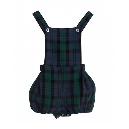 Fofo Dublin xadrez verde e azul - Babydita