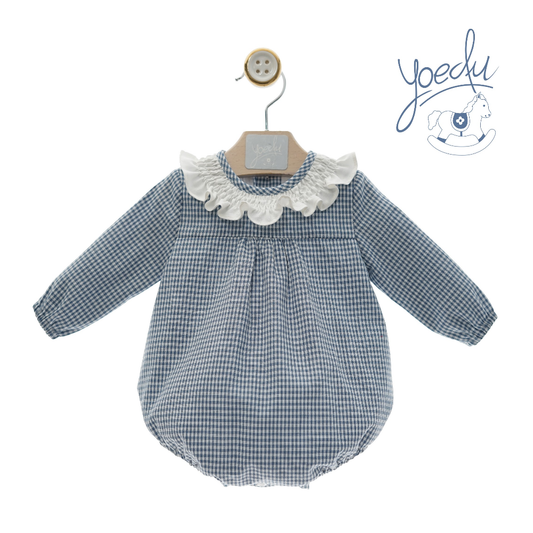 Fofo bebé xadrez "Seda" - Yoedu