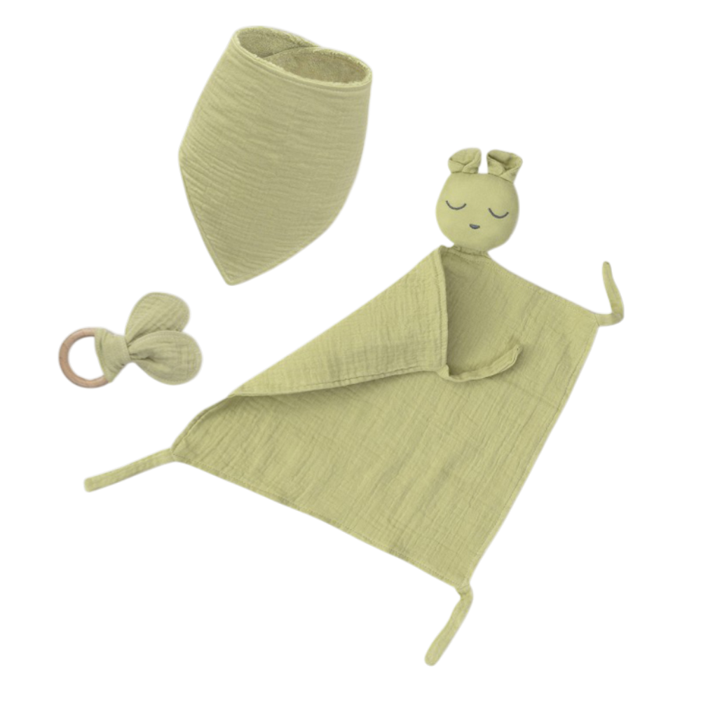 Conjunto Babete + Mordedor + Doudou