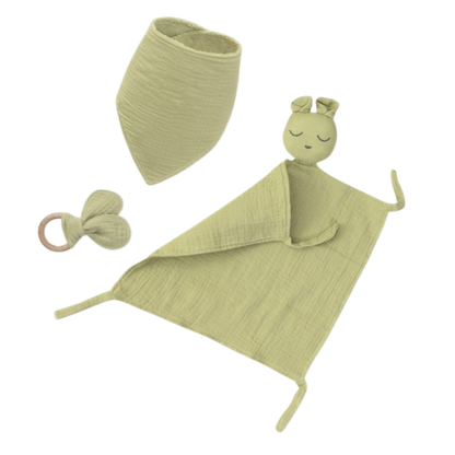 Conjunto Babete + Mordedor + Doudou