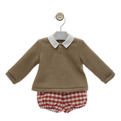 Conjunto bebé menino "Cretona" - Yoedu