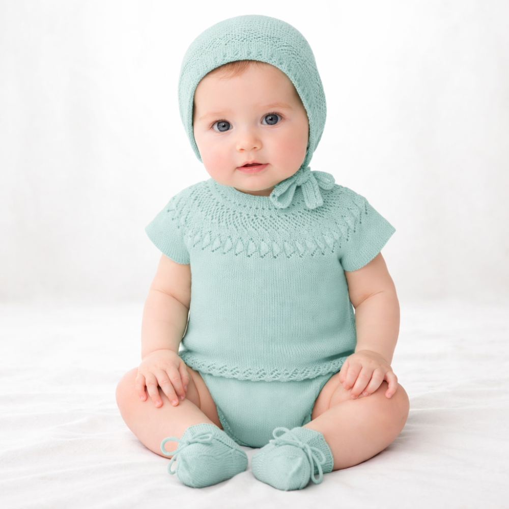 Conjunto de Malha para Bebé - Mac Ilusión