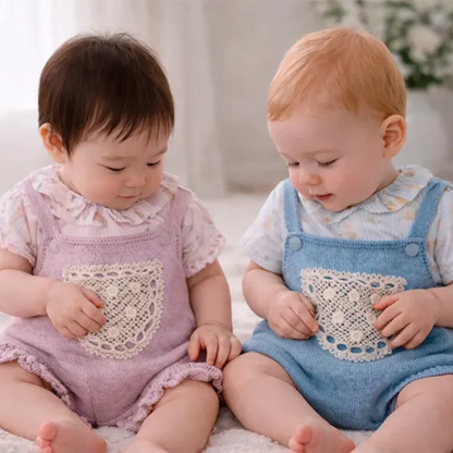 Fofo em Malha com Blusa às Riscas - Micolino