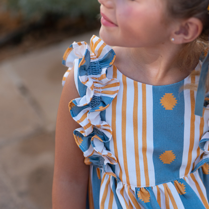 Macacão curto riscas - José Varón