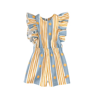 Macacão curto riscas - José Varón