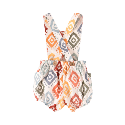 Fofo estampado multicolor com bolsos- José Varón