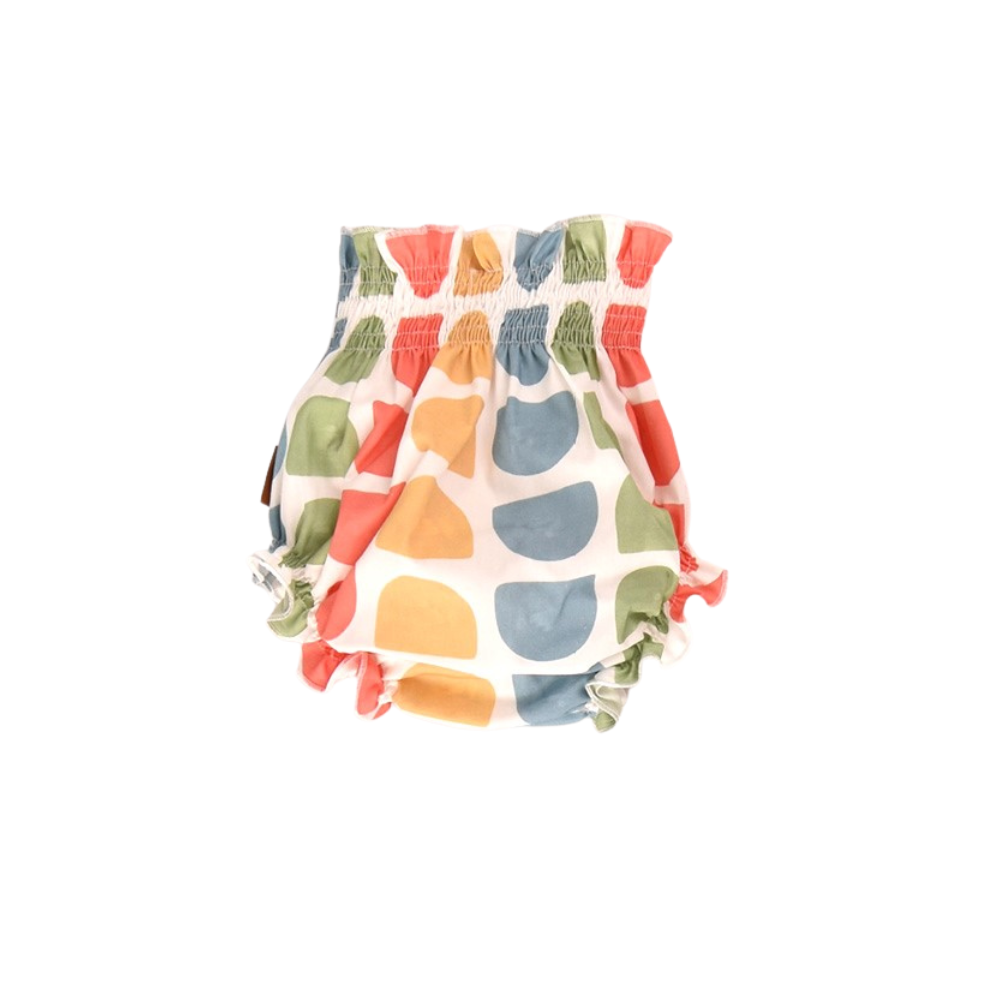 Tapa-fraldas bebé estampado multicolor - Cocote