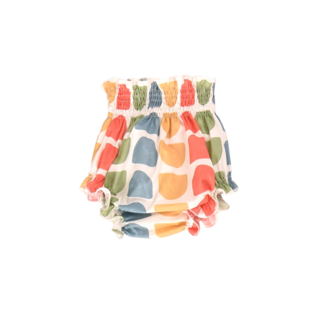 Tapa-fraldas bebé estampado multicolor - Cocote