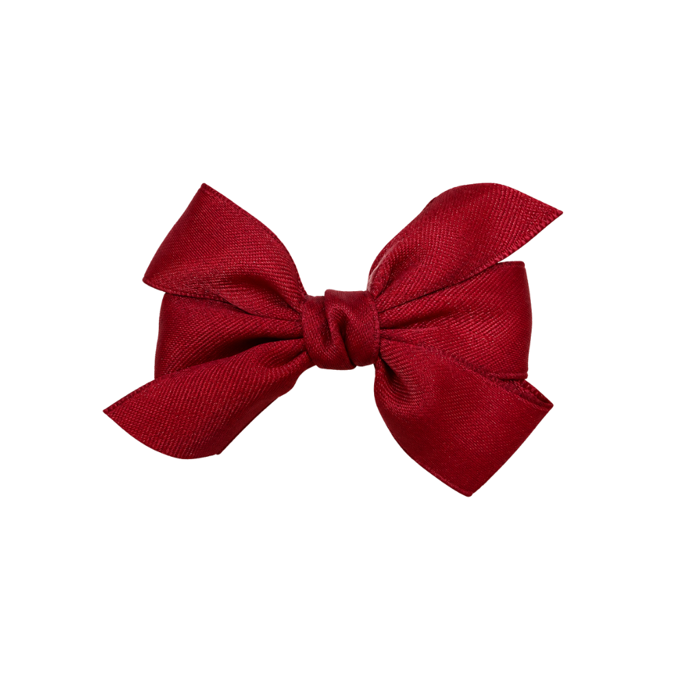 Laço de Cabelo Bordô para Menina