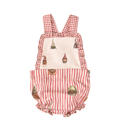 Fofo para Bebé com Alças Duendes – Vermelho