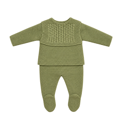Conjunto de Malha para Bebé Verde - Sigar