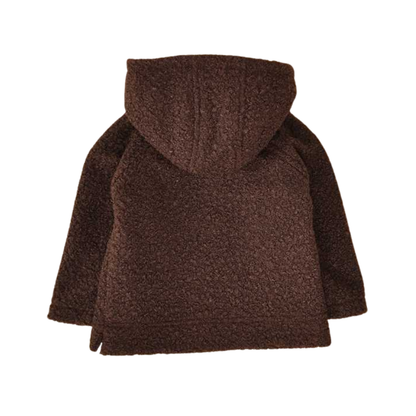 Camisola Castanha com Capuz e Bolso - José Varón