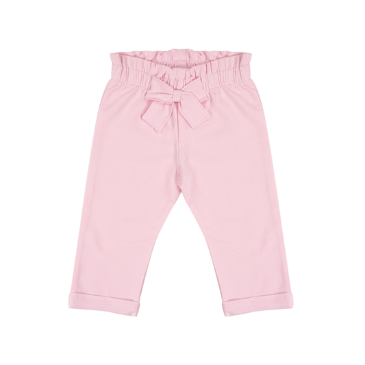 Calças Rosa Bebé com Laço - EMC