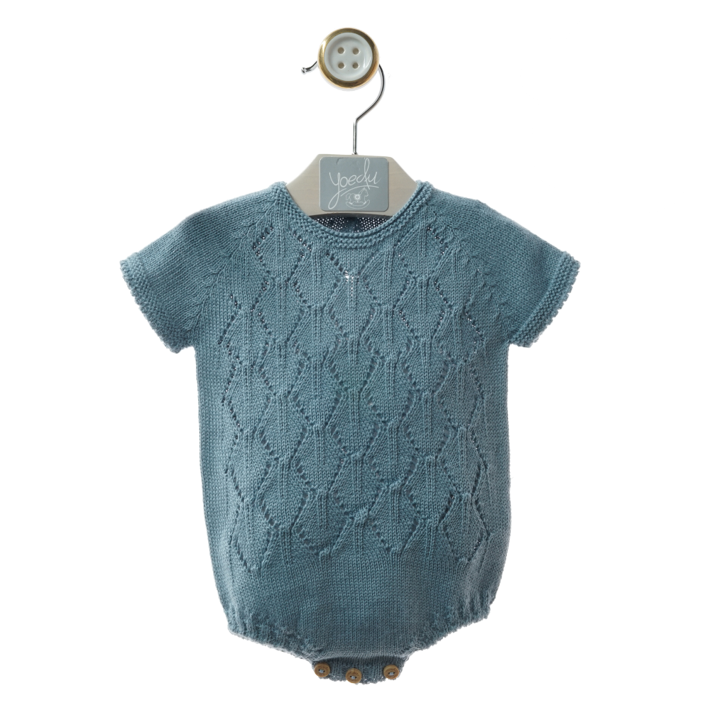 Fofo de Malha Azul Petróleo - Yoedu