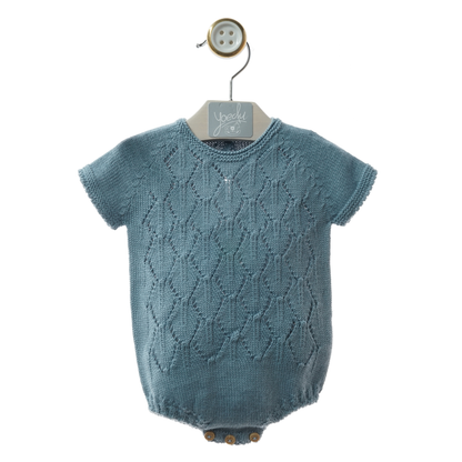 Fofo de Malha Azul Petróleo - Yoedu