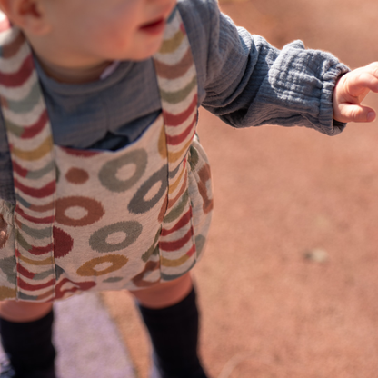 Fofo de Bebé com Padrão Multicolor- José Varón