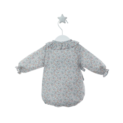 Fofo Floral com Folhos para Bebé Menina - Micolino
