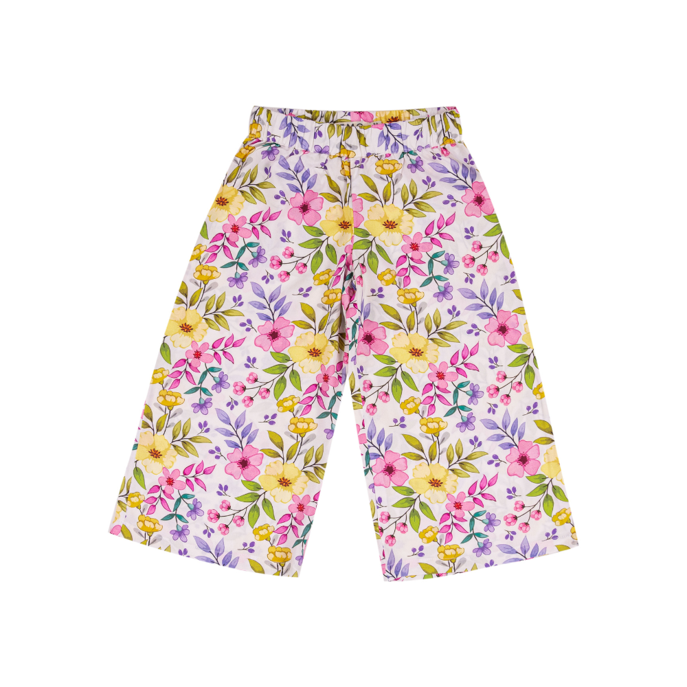 Calças Florais para Menina- EMC