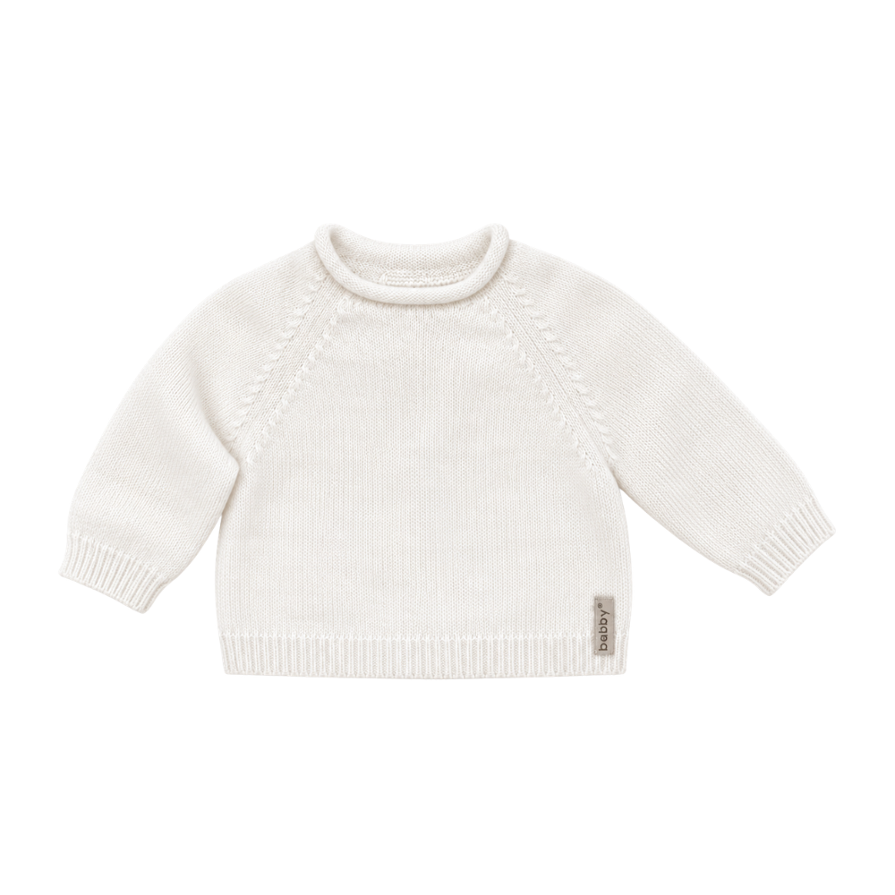 Camisola de Malha para Bebé em Creme – Babby