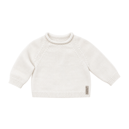 Camisola de Malha para Bebé em Creme – Babby