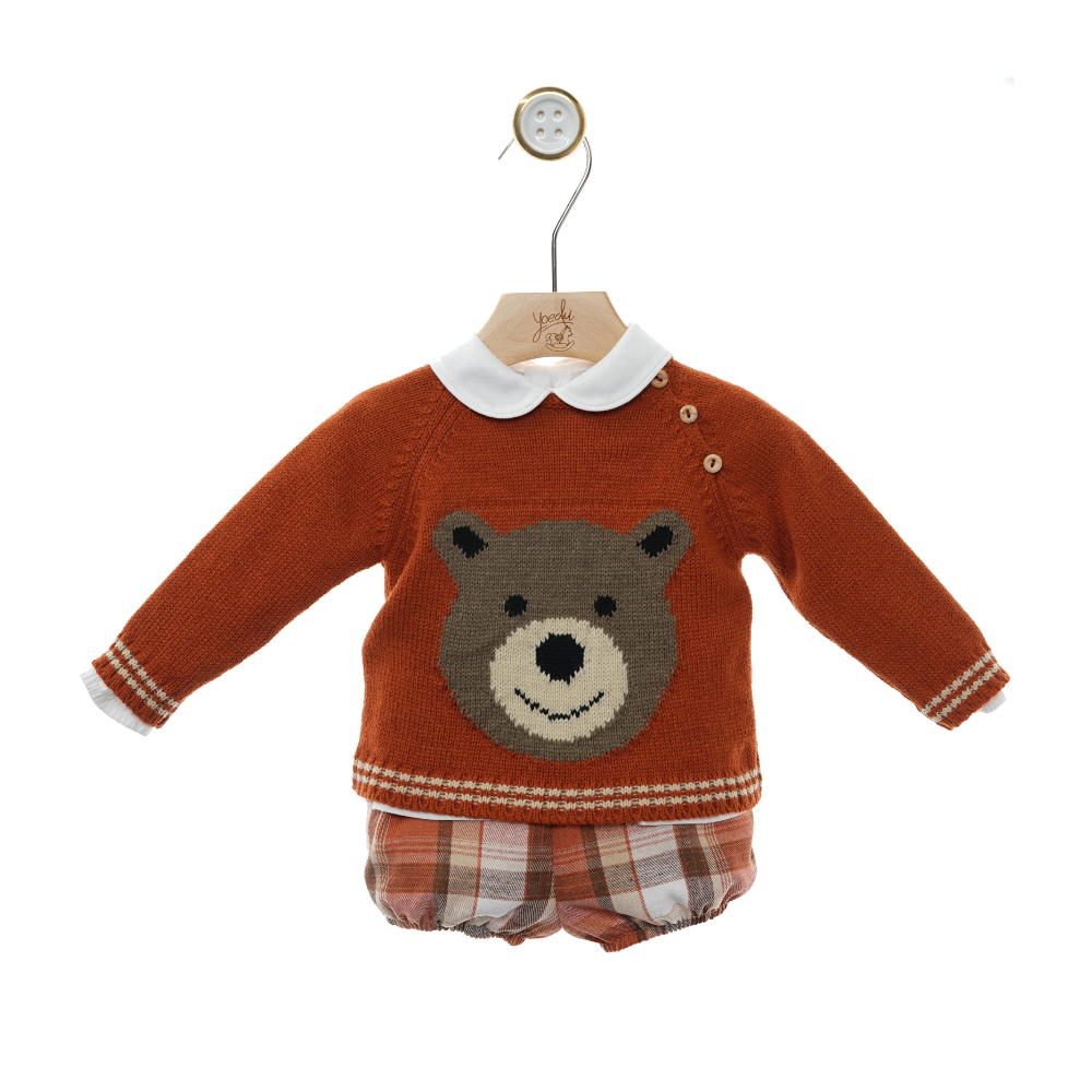 Conjunto de 3 Peças Urso - Yoedu