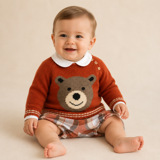 Conjunto de 3 Peças Urso - Yoedu