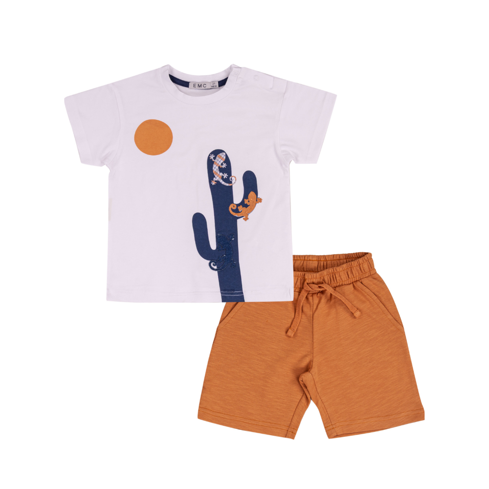 Conjunto Cacto com Calções Camel - EMC
