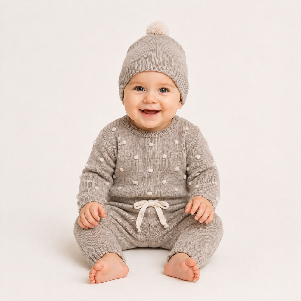 Conjunto de Malha para Bebé - Juliana