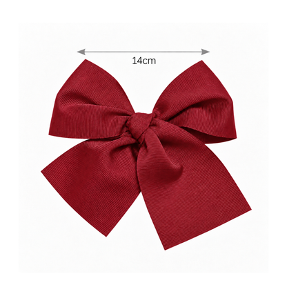 Laço de Cabelo Vermelho Bordô - Cóndor