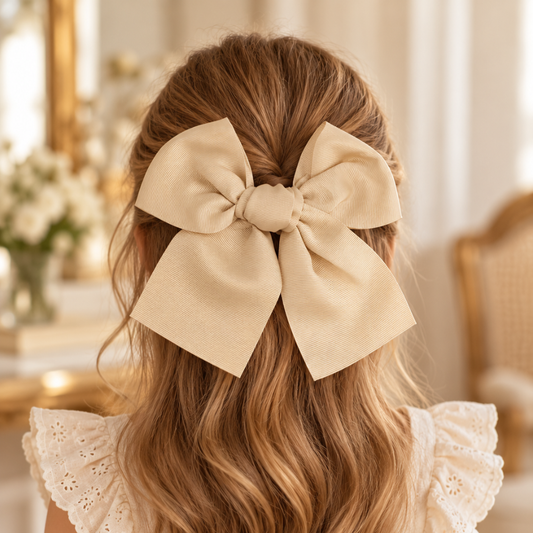 Laço de Cabelo Bege - Condor