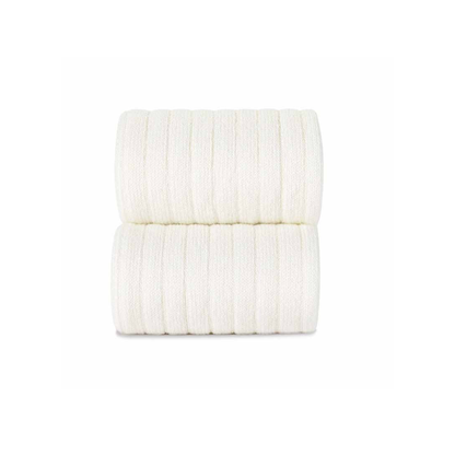 Collants com Pé Canelados Brancos – Cóndor
