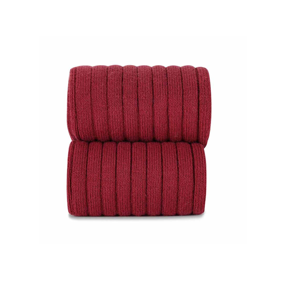 Collants com Pé Canelados Bordô – Cóndor