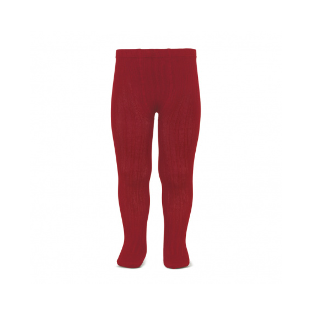 Collants com Pé Canelados Bordô – Cóndor