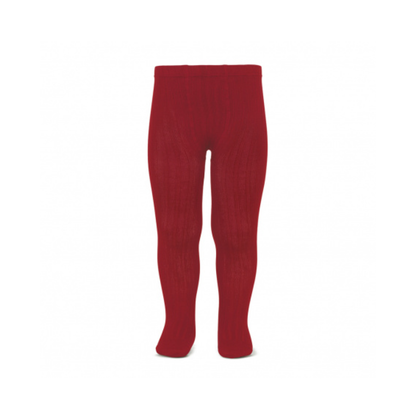 Collants com Pé Canelados Bordô – Cóndor
