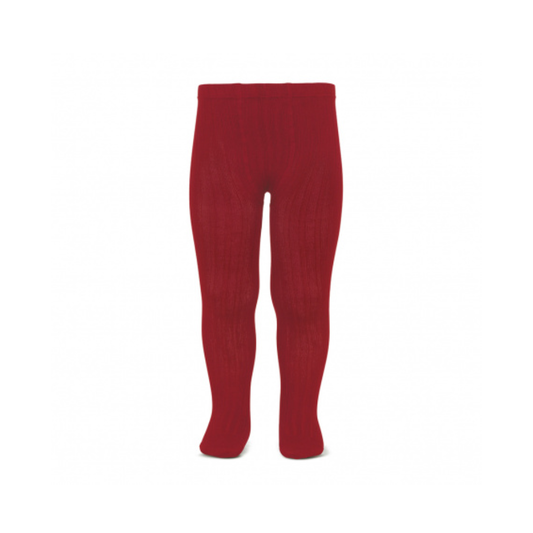 Collants com Pé Canelados Bordô – Cóndor