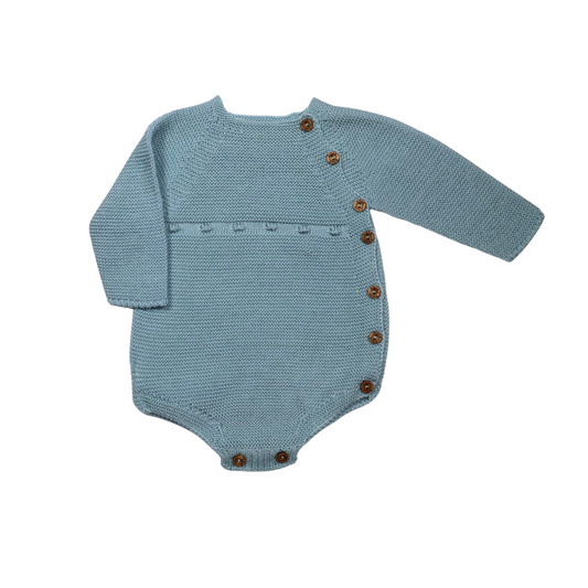 Fofo de Malha de Manga Comprida com Botões Laterais – Sigar