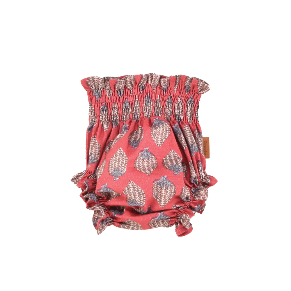 Tapa fraldas de bebé em algodão com padrão floral - Cocote