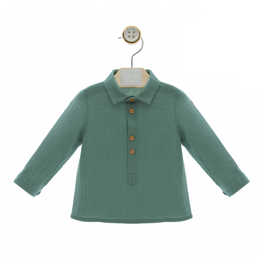 Camisa menino verde - Yoedu