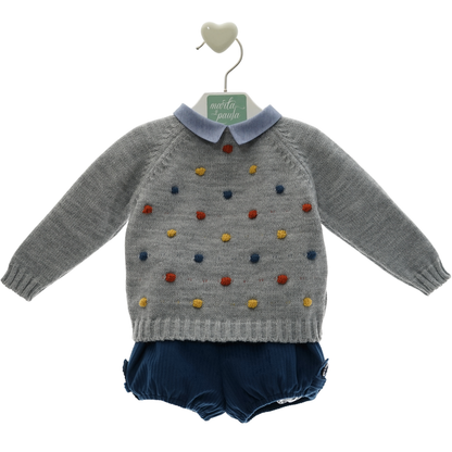 Conjunto bebé menino "Judy" - Marta y Paula