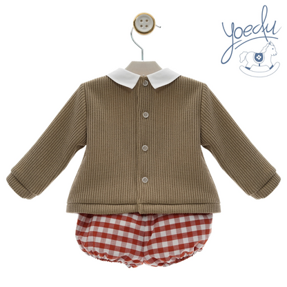 Conjunto bebé menino "Cretona" - Yoedu