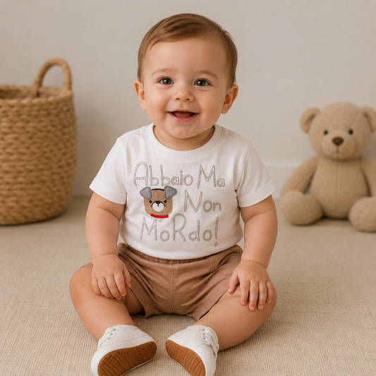 Conjunto T-shirt e Calções Cão para Menino- EMC